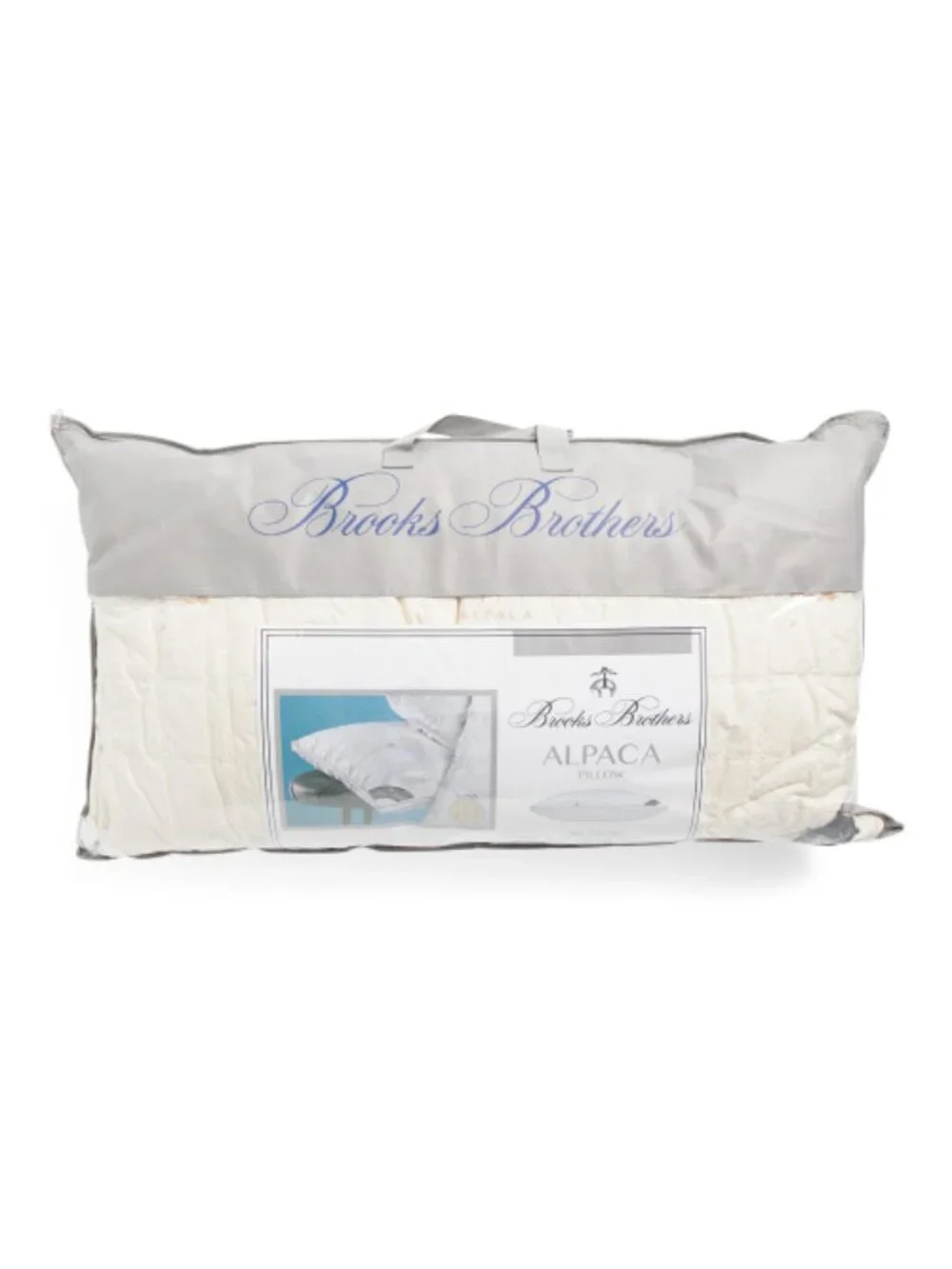 BROOKS BROTHERS Made In Turkey Alpaca And Wool Year Round Bed Pillow
